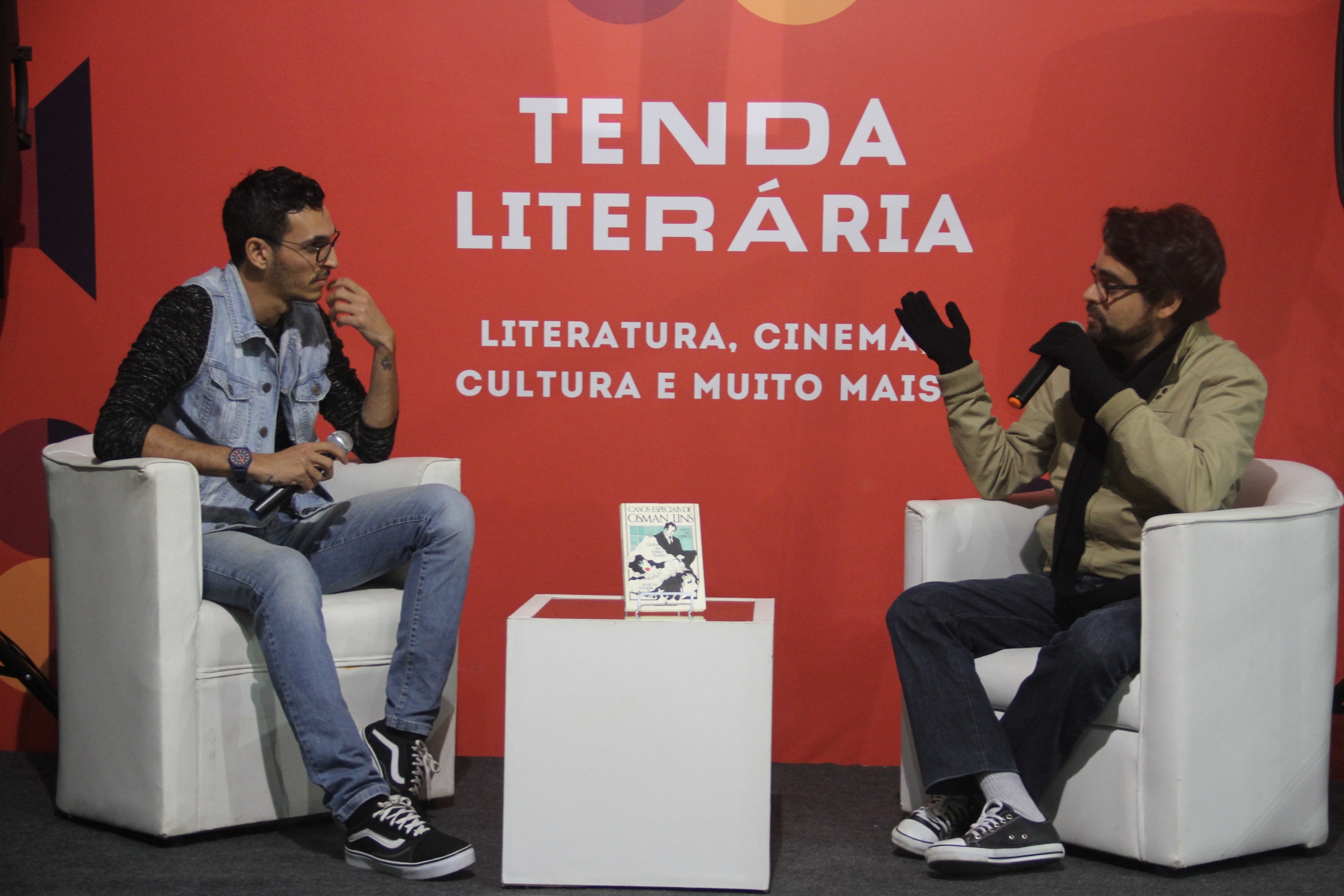 imagem do Tenda Literária Cepe aborda a adaptação do livro para o cinema