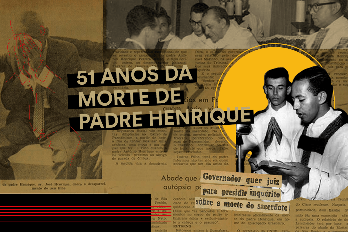 imagem do Morte de padre Henrique, uma história que não pode ser esquecida, completa 51 anos