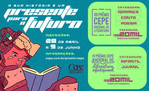 imagem do Inscrições para prêmios literários da Cepe entram na reta final