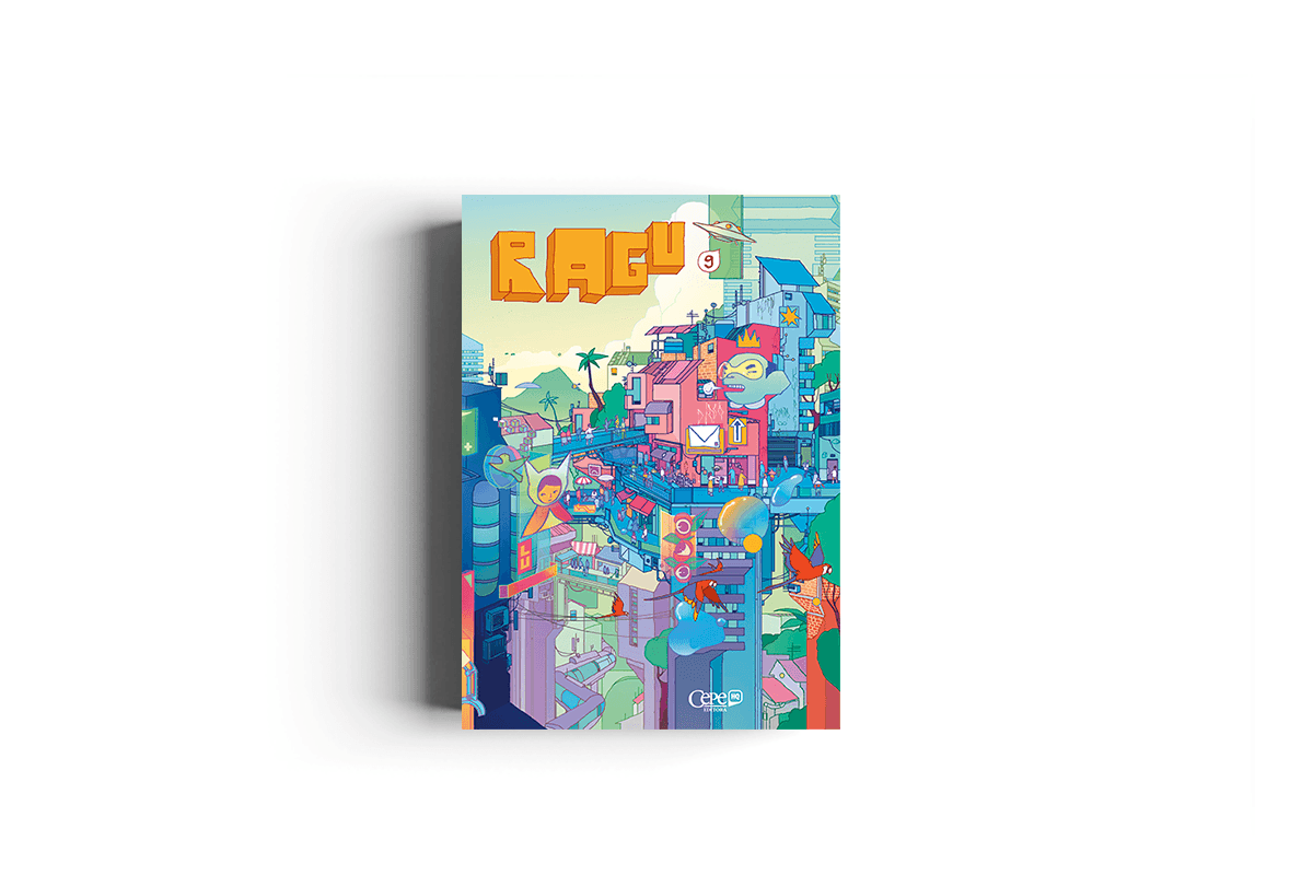 imagem do Ragu 9, HQ lançada pela Cepe, é finalista em premiação francesa