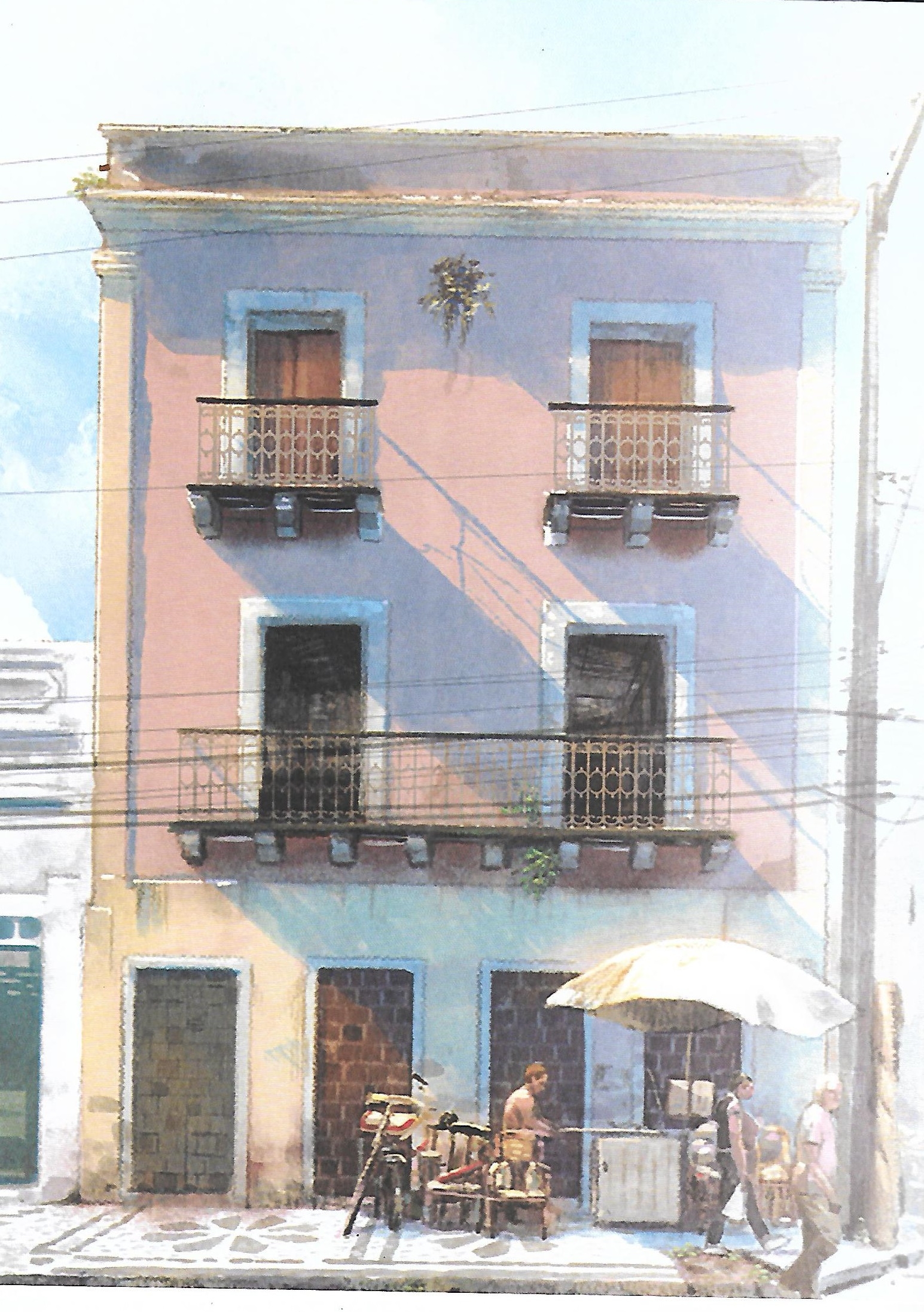 imagem do O Recife de Clarice Lispector na HQ Pedra dágua