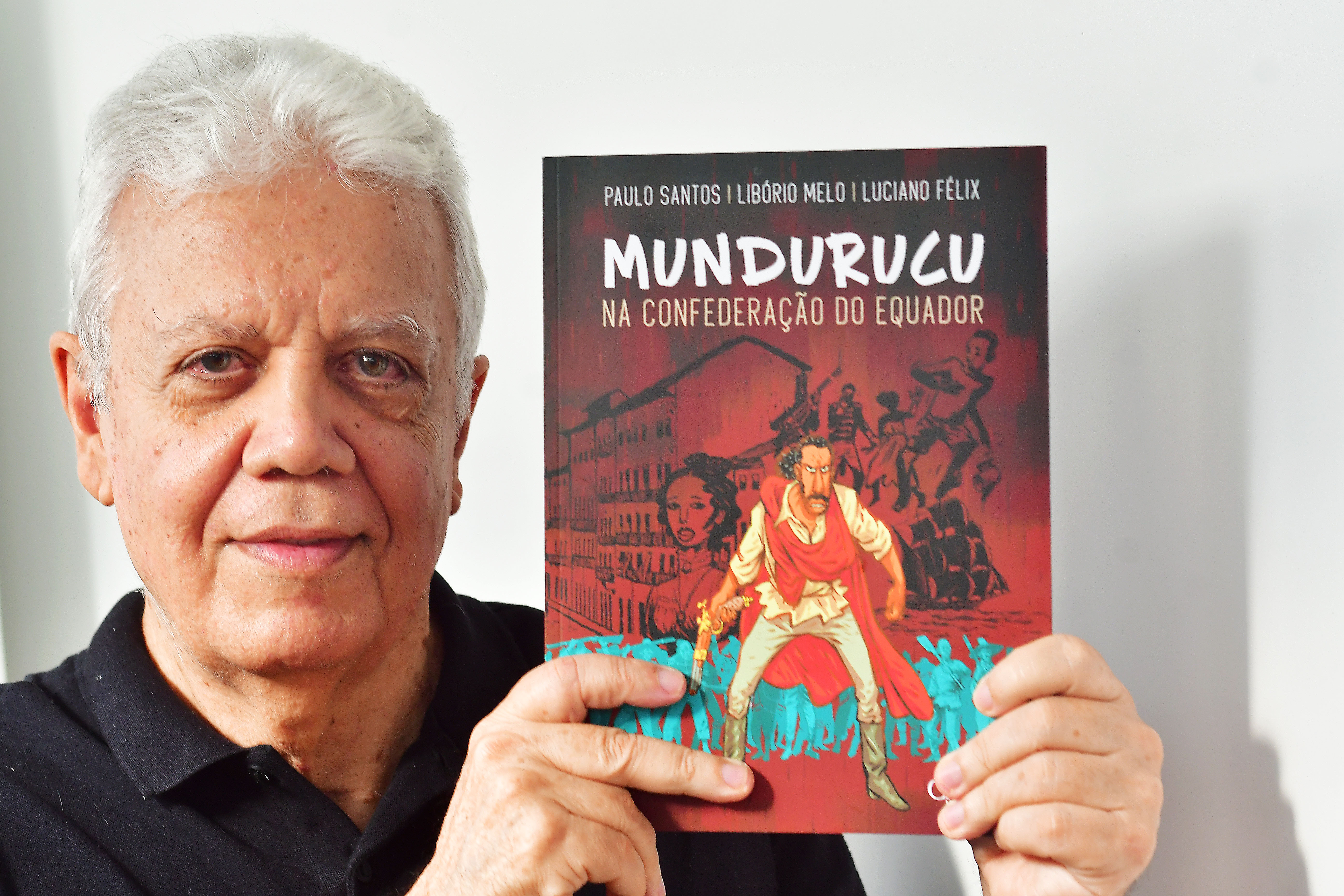 imagem do Ativista negro do século 19, Emiliano Mundurucu protagoniza HQ lançada pela Cepe